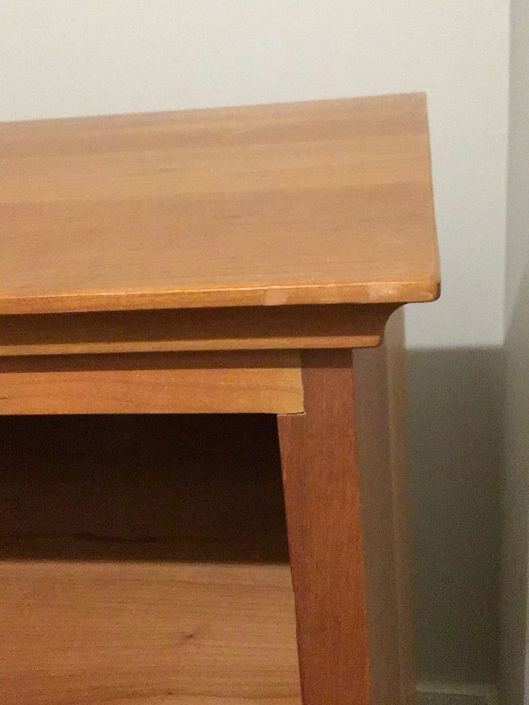 Cherry Wood Audio Unit / Bookcase with Drawers - image 5 of 5