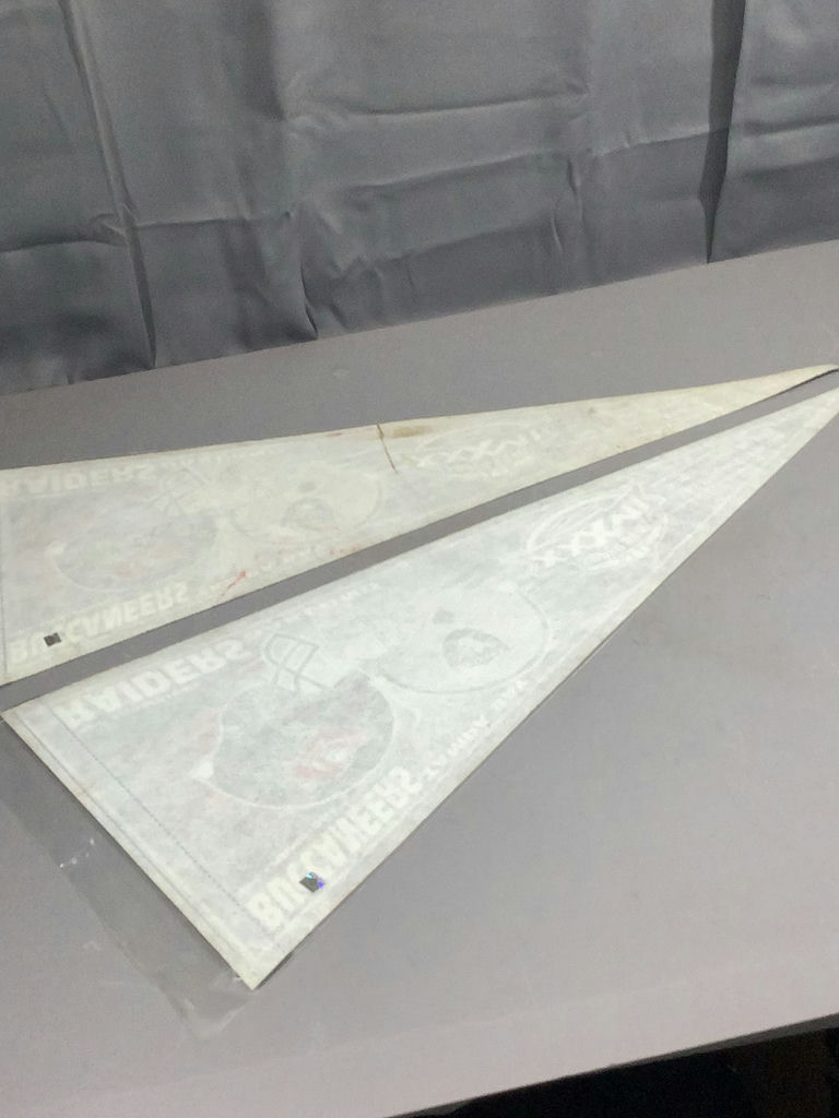 Vintage Football Pennants - Chargers / Buccaneers / Raiders - image 14 of 17