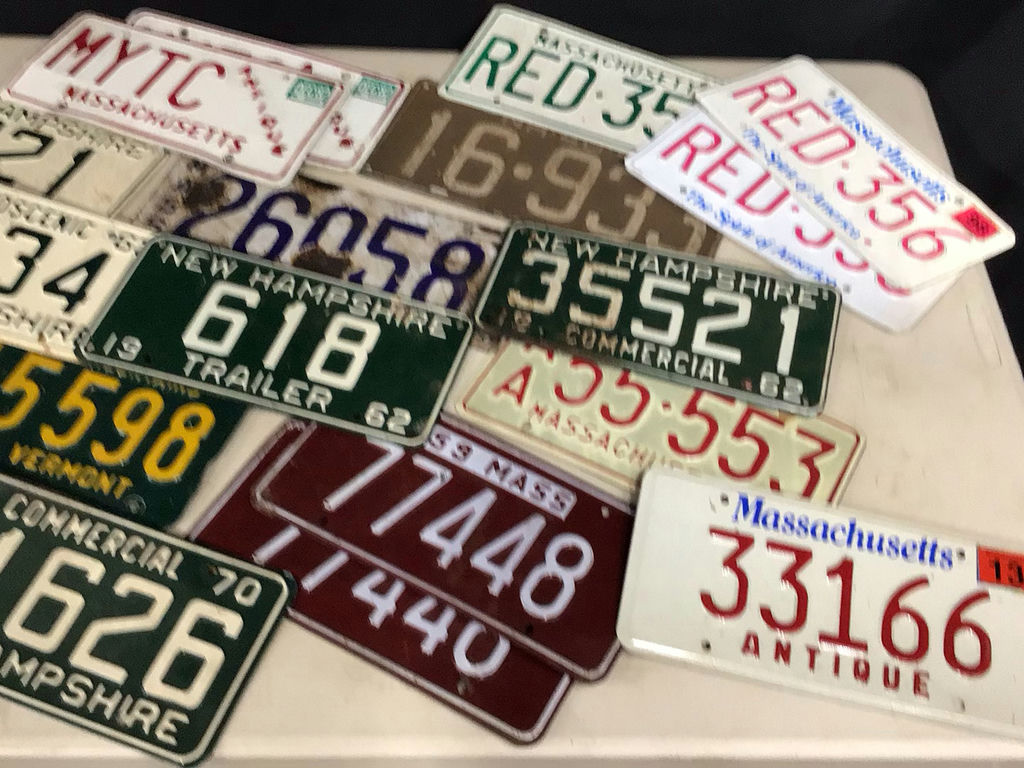 Vintage New England License Plates - image 4 of 4