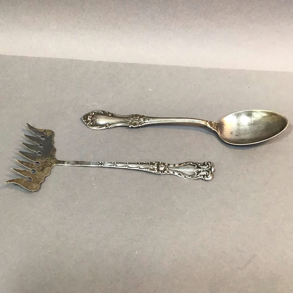 Sterling & Plate Silver Tableware (86+dwt) - image 6 of 22