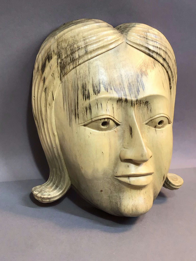 Indonesian Wood Theatre Masks - image 3 of 10