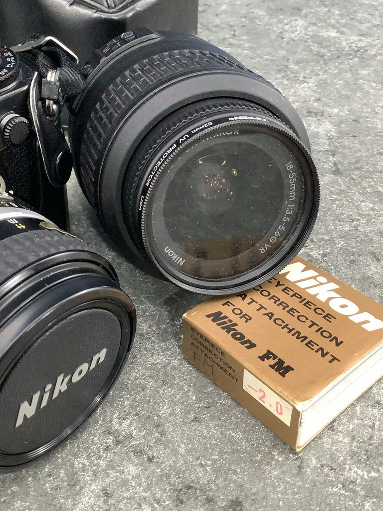 Nikon FA Film Camera with Nikkor Lenses & More - image 4 of 6