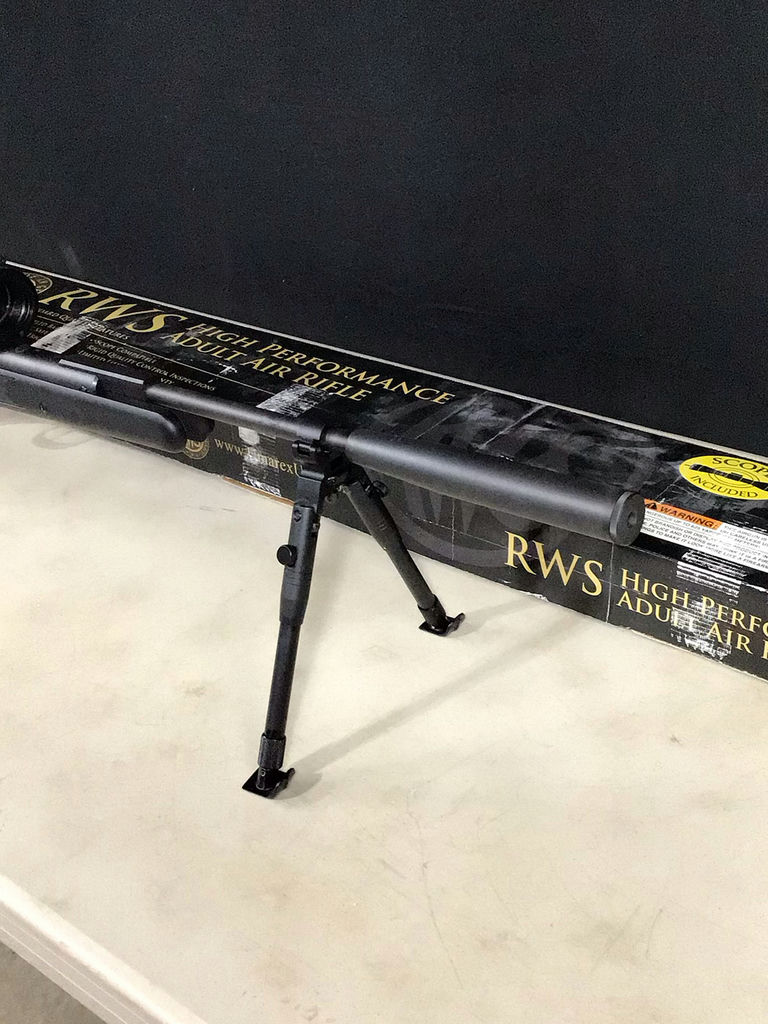 RWS Pellet Air Rifle / Crosman AirSource 1077 CO2 Rifle - image 5 of 9
