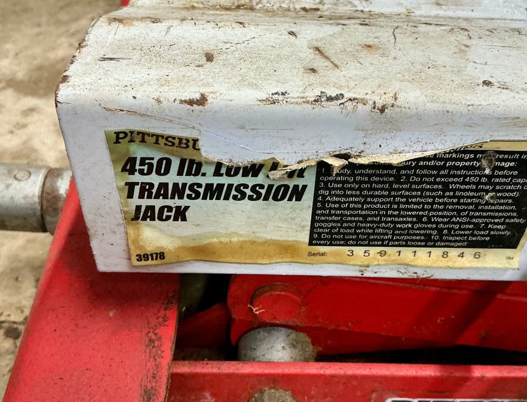 Pittsburgh 2-Ton Load Leveler and 450-lb Transmission Jack - image 6 of 6