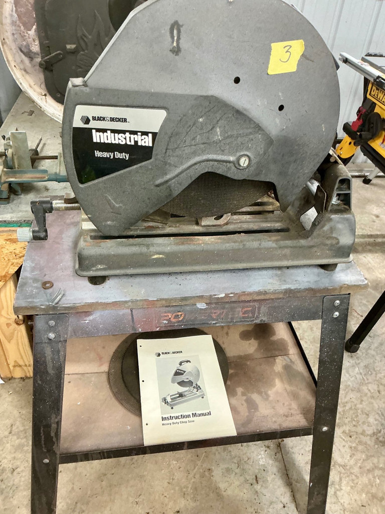 Black & Decker Industrial Heavy Duty 14-Inch Chop Saw on Stand - image 1 of 6