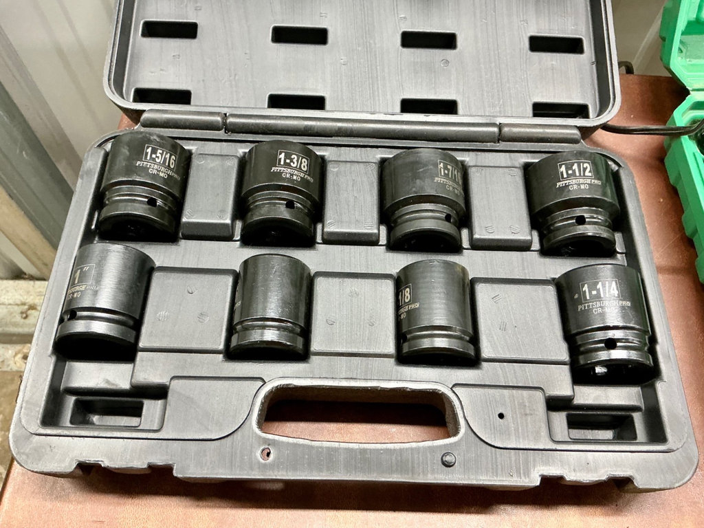 Kimo Cordless electric Ratchet and Pittsburgh Pro socket set - image 3 of 4
