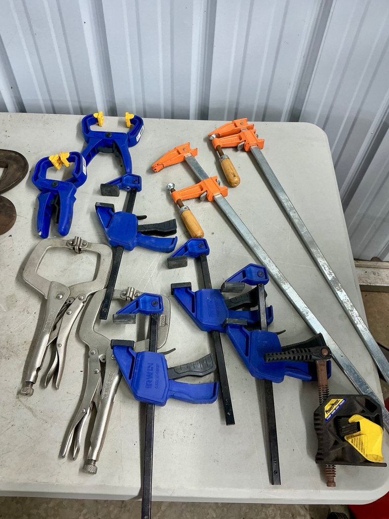 Assorted clamps and locking pliers - image 1 of 4