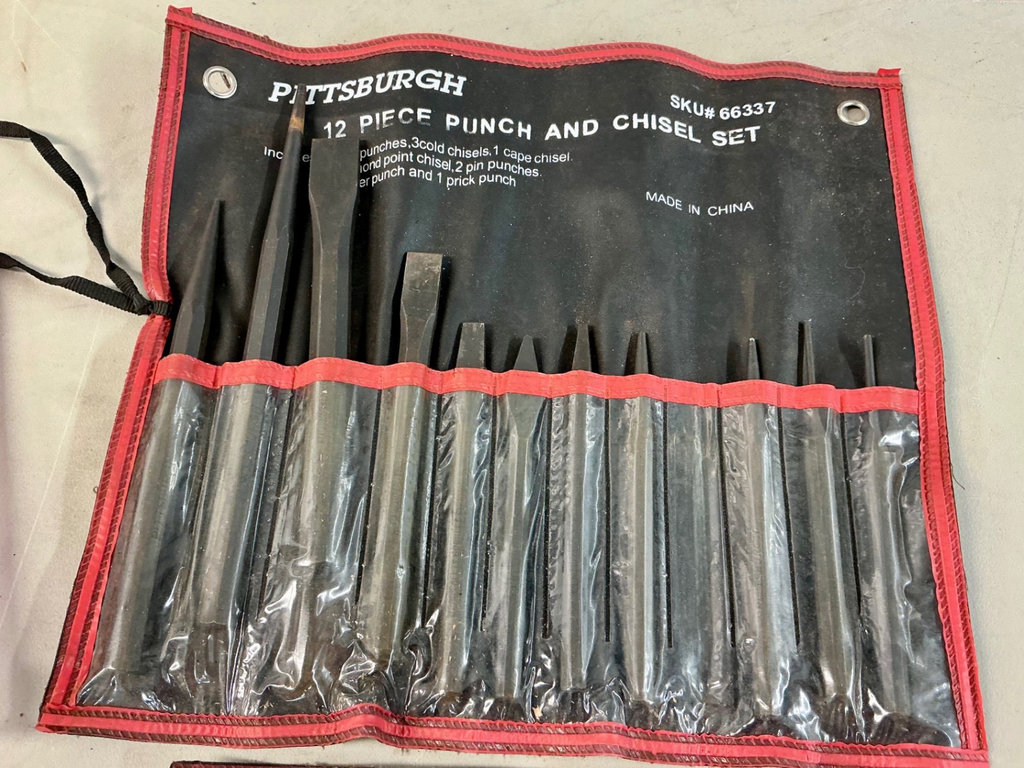 Chisel and punch tool sets. - image 2 of 4