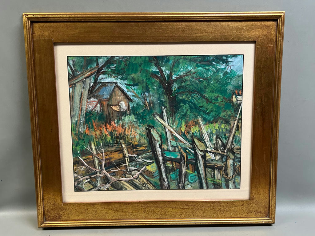 Signed Impressionist Landscape Painting - image 1 of 5