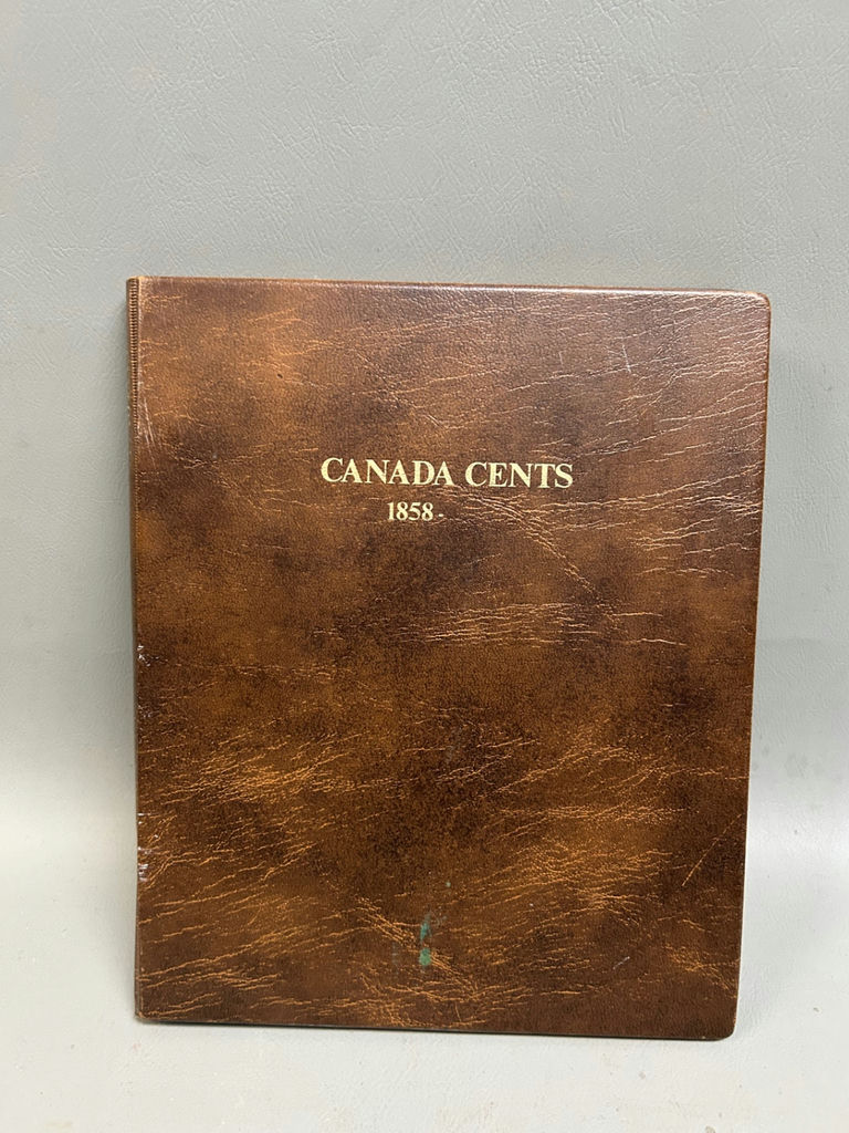 Album of Canadian 1 Cent and Half Pennies  - image 1 of 6