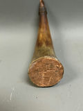Antique Muzzle Loader Black Powder Horn  - thumbnail 6 of 6