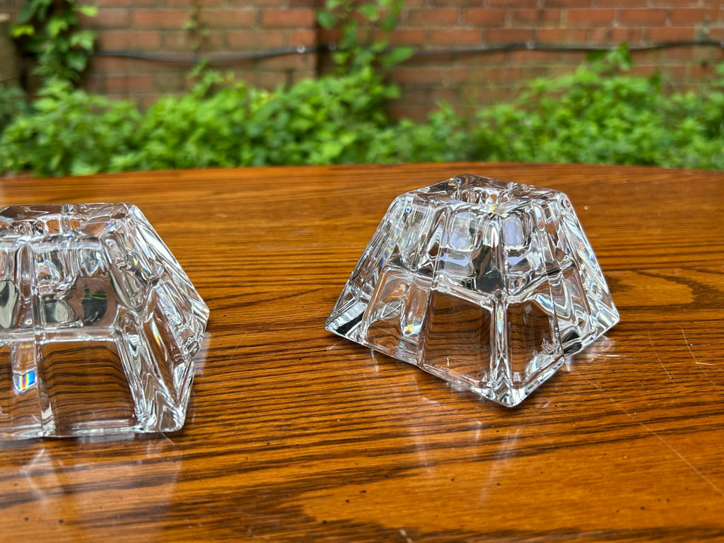 Rosenthal Crystal Candle Holders - image 6 of 6