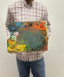 Vintage Artist Pallet  - thumbnail 2 of 6