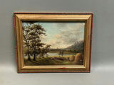 Landscape Countryside Oil on Board - thumbnail 1 of 5