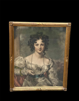 Rosamond Crocker Mezzontint Portrait - Image 1 of 5