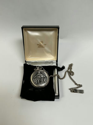 1976 Tilden Turber Co-Branded Pocket Watch Swiss Made - Image 1 of 6