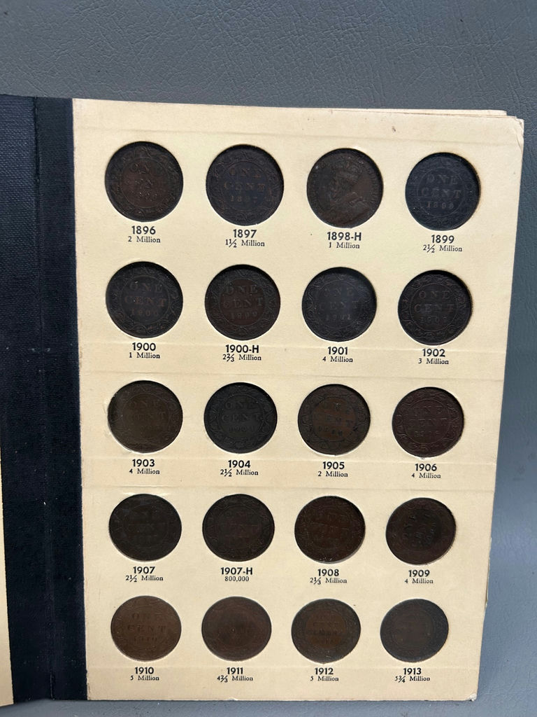 Canada 1 Cent Coin Album - image 3 of 6