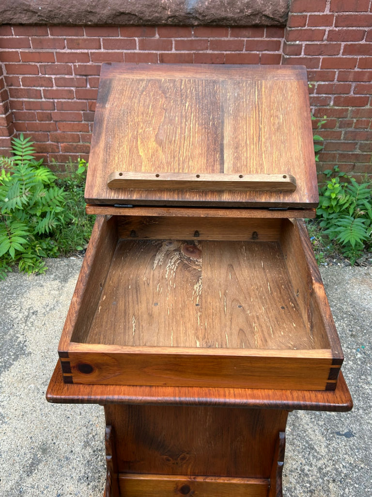 Mid-Century Slant Top Desk  - image 4 of 5