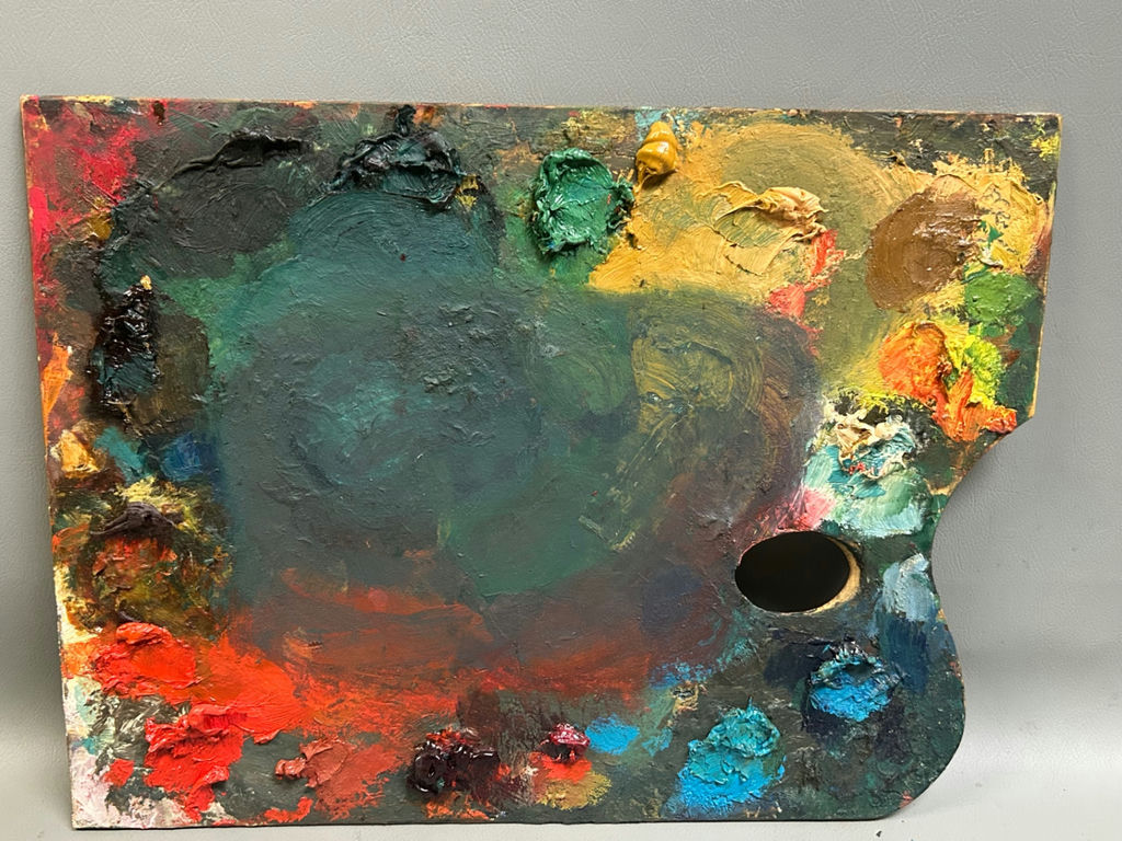 Vintage Artist Pallet - image 4 of 6