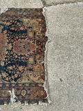 Persian Handwoven Area Rug Worn - thumbnail 4 of 7