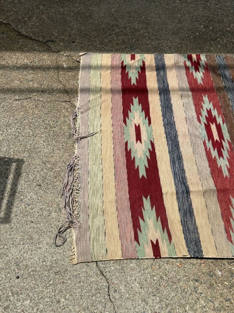 Southwestern Handwoven Flatweave Rug - image 4 of 4