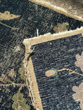 Chinese Export Handwoven Wool Mat Worn - thumbnail 5 of 5