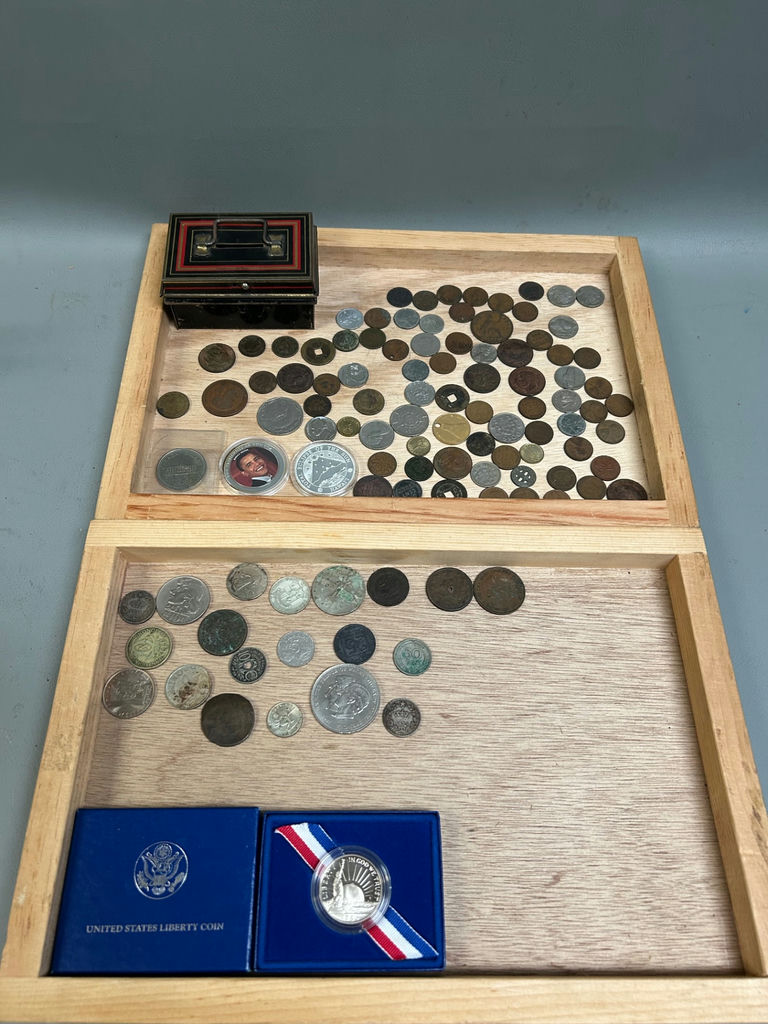 A Collection of Foreign Coins - image 1 of 10