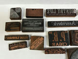 A Collection of Letterpress Printing Blocks  - thumbnail 2 of 5