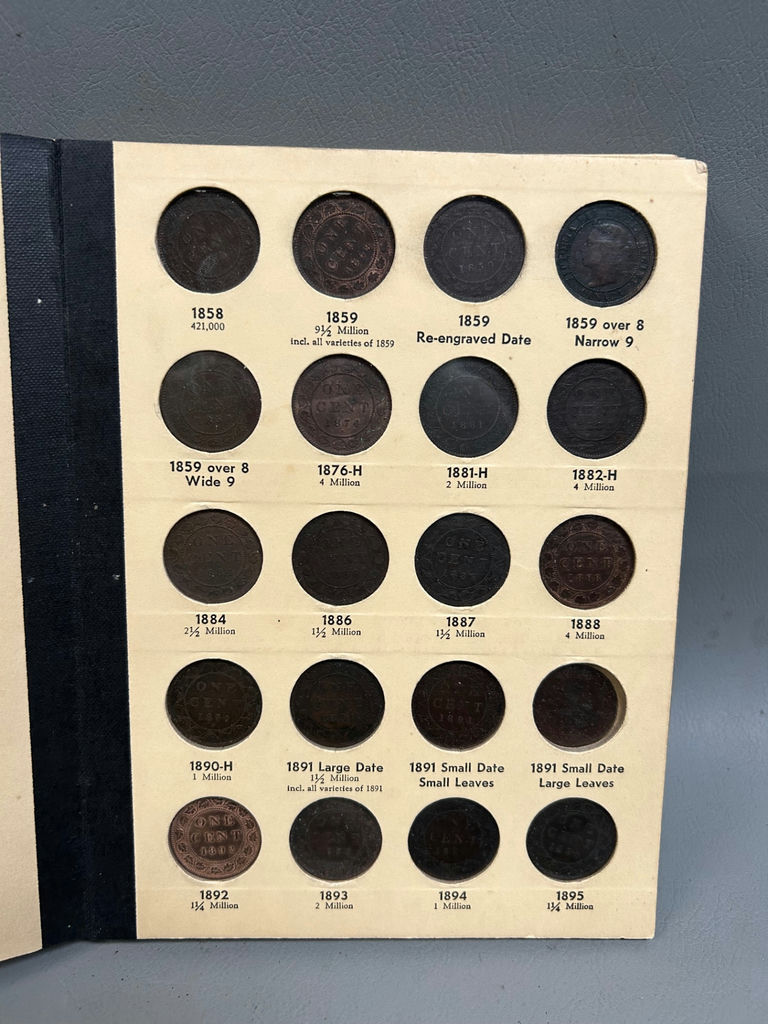 Canada 1 Cent Coin Album - image 2 of 6