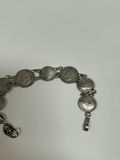 Sterling Silver Coin Bracelet King George VI  - thumbnail 2 of 6