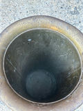 Vtg Brass Umbrella Stand Lion Head Ring Pulls - thumbnail 3 of 4