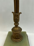 Vintage Onyx & Brass Lamp  - thumbnail 6 of 7