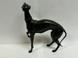 Bronze Grey Hound Dog Sculpture  - thumbnail 7 of 7