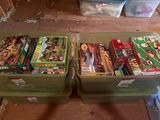 Assorted jigsaw puzzles in storage bins - thumbnail 2 of 4
