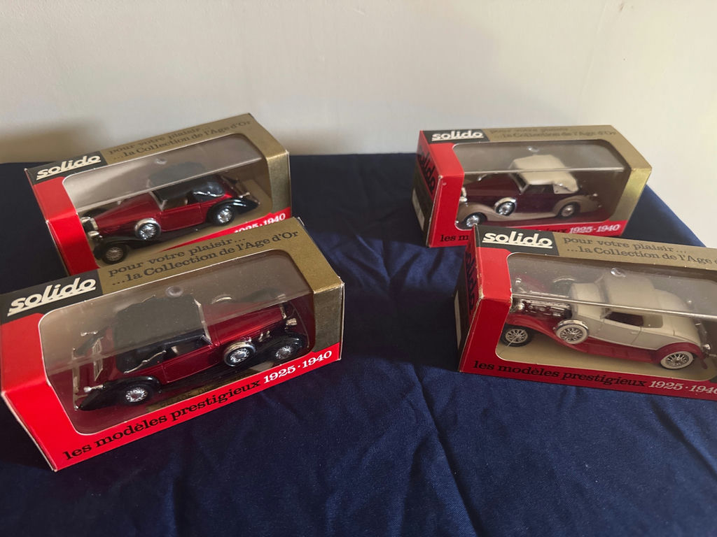 Four boxed Solido vintage die-cast cars (1925-1940) - image 5 of 5