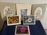 Six framed animal and floral art prints - thumbnail 2 of 3