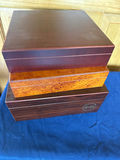 Set of wooden cigar humidor boxes - thumbnail 4 of 4