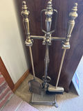 Fireplace tool set with stand and accessories - thumbnail 1 of 1