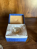 Assorted glass figurines, jewelry box with rings, vintage pencil sharpener - thumbnail 6 of 7
