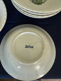 Japanese Otagari Floral Ceramic Dinnerware with Crystal Glassware - thumbnail 3 of 3