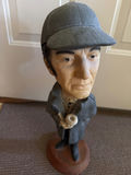 Sherlock Holmes figurine of a man in a suit with hat - thumbnail 1 of 2