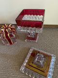 Red Crystal Gift Box and Westmoreland Covered Pedestal Dish Set - thumbnail 2 of 2