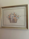 White House Framed Floral Basket Arrangement - thumbnail 1 of 2