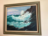 Seascape with Waves and Rocks - thumbnail 2 of 3