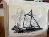 Marble Lighthouse Point plaque - thumbnail 3 of 3