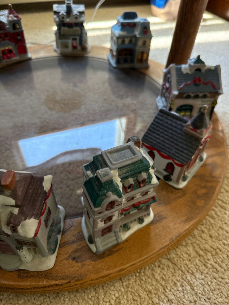 Ceramic Christmas Village Miniature Houses - image 2 of 2