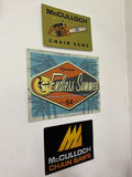 Set of three vintage advertising signs - thumbnail 1 of 1