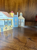 Wooden miniature town buildings set - thumbnail 3 of 3