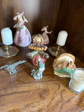 Assorted decorative figurines and candle holders - thumbnail 2 of 3