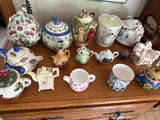 Assorted ceramic teapots and teaware - thumbnail 1 of 3